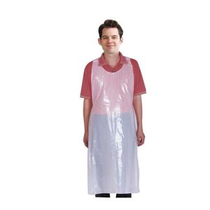 Environmentally Friendly Disposable Polyethylene Aprons With Waist Tie Closure
