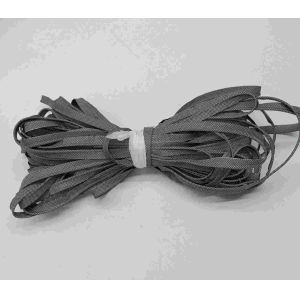 20mm 10mm Grey Polyester Reflective Bias Binding Tape High Light Reflex Silver