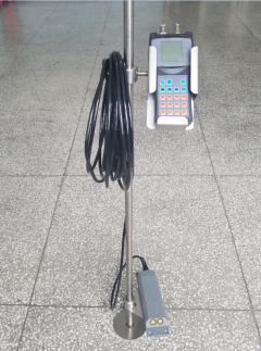 KDF1200 Portable Doppler Flow Meter 1mm/s Resolution 7.2V~15V Flow Range 0.02m/s~5.00m/s