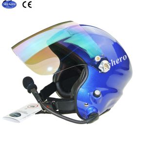 EN 966 Paramotor helmet two side PTT headset 13 years professional manufacturer