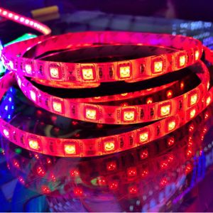 Cuttable led strip lights RGB color changing remote controller and dimmable IP65