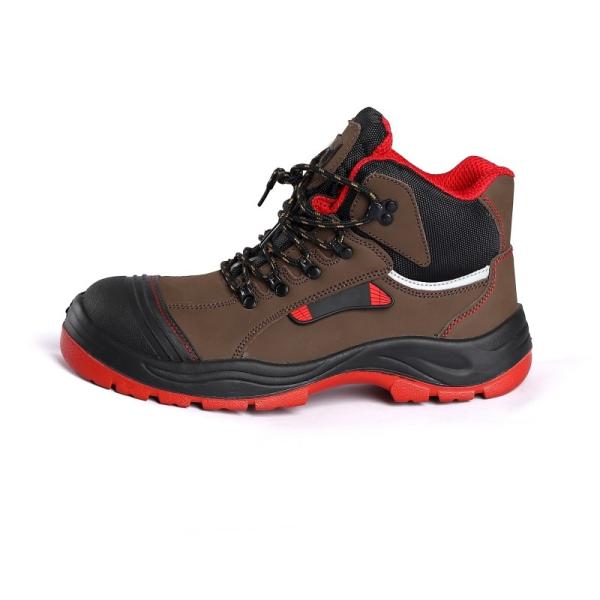 Construction Worker PU Sole Safety Shoes with Anti-static Function and Metal