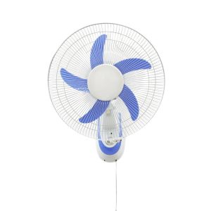 Remote Control 12V DC Wall Mounted Fan 16 Inch With Lithium Battery