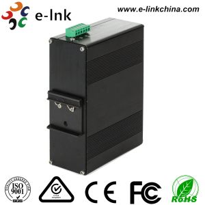 Manageable Industrial Ethernet Media Converter 10 / 100 / 1000M SFP Combo