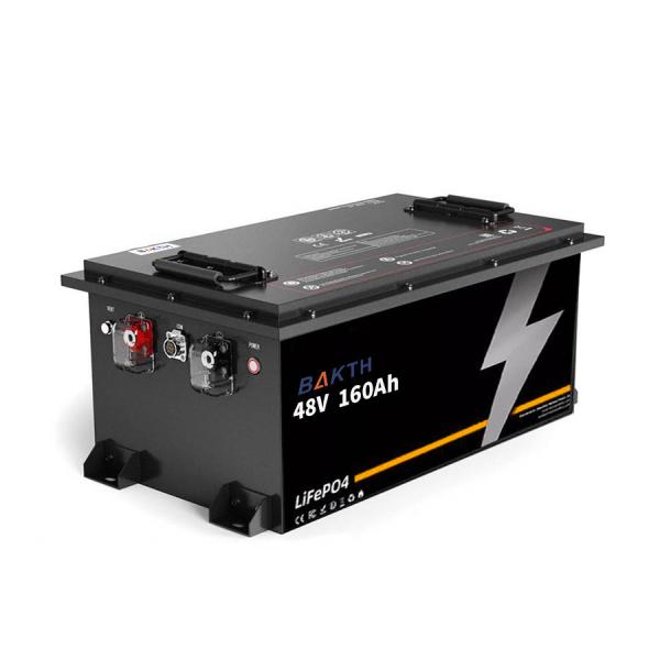 Custom LiFePO4 Golf Cart Batteries 48V 160Ah Lithium Ion Battery Packs With BMS