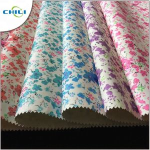 Withstand Scratches Printed Faux Leather Fabric Durable Long Lasting Time