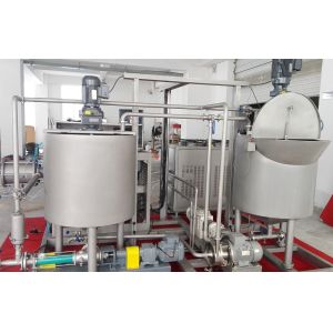 High Production Capacity Chiffon Cake Aeration System For Birthday Cake , Low