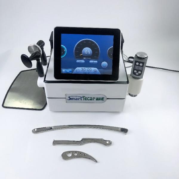 Quality Portable EMS Shockwave Therapy Machine With Tecar Function wholesale