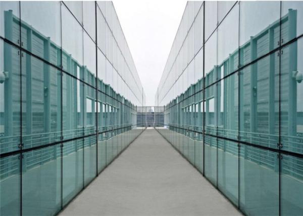Colored / Clear PVB Laminated Glass 6.38mm 8.38mm 8.76mm Thickness For Construction