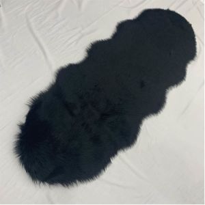 Auto Upholstery Lambs Wool Sheepskin Floor Mats Thick Wool