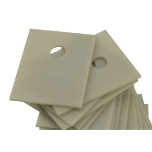 Polished Ceramic Substrate Plate 10x10mm for Customer Requirements