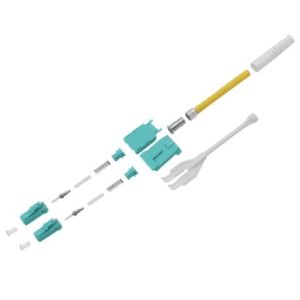 Polarity Switchable Fiber Optic Connector Uniboot LC UPC Om3 Fiber Connectors