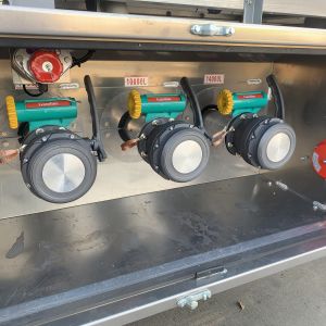 General Oil Media Tanker Truck Aluminum Alloy API Bottom Loading Adaptor Valve