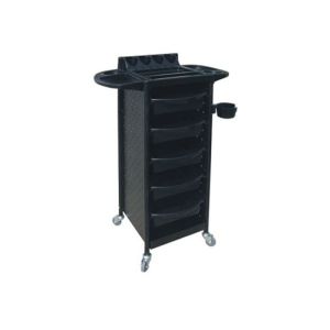 China Hair Salon Cosmetology Rolling Carts With Wheels , Plastic Materials on sale
