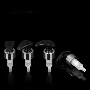 China silver collarLiquid Hand Soap Dispenser 24mm lotion pump on sale