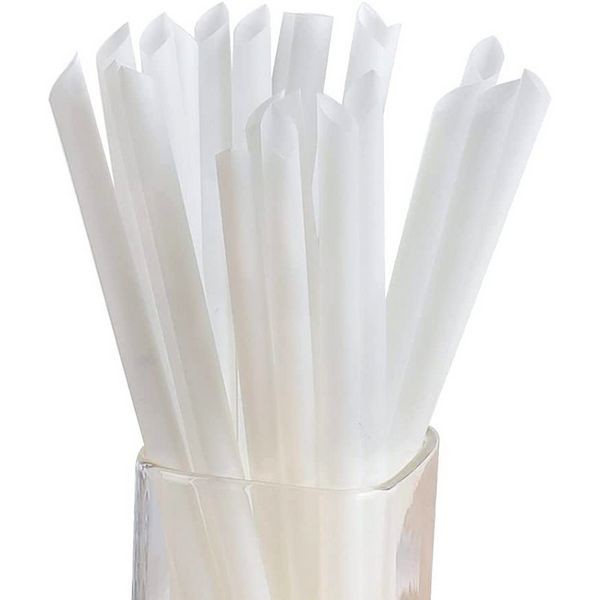 Quality Cornstarch Biodegradable PLA Drinking Straw For Boba Tea Shops wholesale
