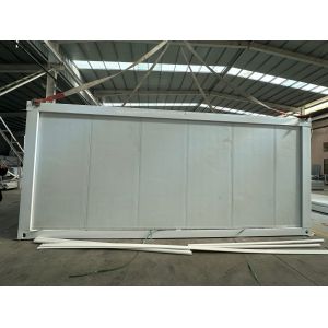 Comfortable Folding Prefabricated Container Modular Office Home with Top Roof