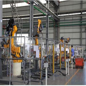 M4 Automotive Underbody Sub-Assembly Welding Work Island