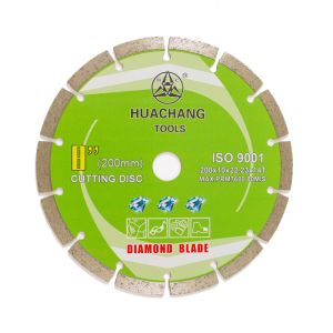 200mm 8" 250mm 10-Inch Segmented Diamond Blade For Wet Or Dry Cutting Concrete