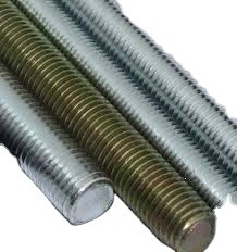 Grade 4.8 Galvanized Carbon Steel Gi Stud Threaded Rod for Industrial Applicatio