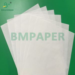 High-purity White 50gsm Glassine Paper For Metal Components Protective
