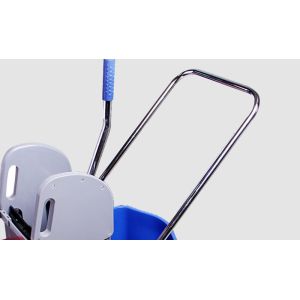 Heavy Duty Down Press 34L Double Mop Wringer Trolley