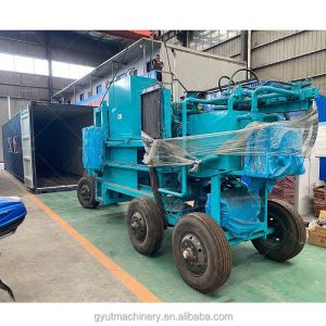 Full Automatic Baler Dry Hay Straw Press Machine for Wheat Rice Hull Bagging