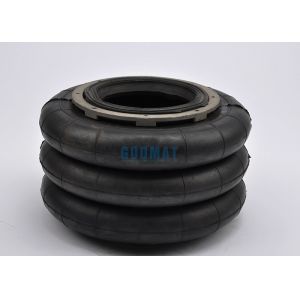W01-R58-4059 Triple Convoluted Air Spring Dunlop SP1593 Air Rubber Bellow 10X3