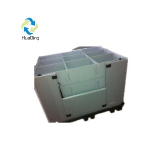 auto pack plastic hopper transport storage pallet box packaging automotive