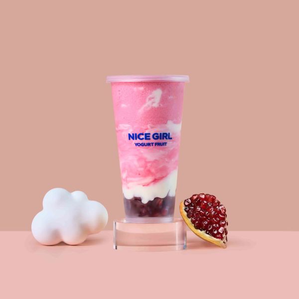 Quality Pomegranate Grape Frozen Yogurt Franchise Bright Store For Young Adults wholesale