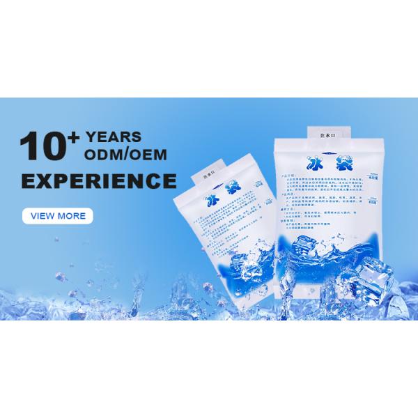 Custom Order Accepted Reusable Water Injection Type Ice Pack for Outdoor Camping Food