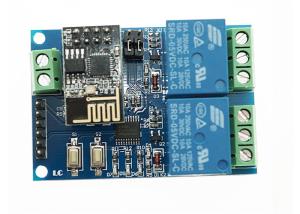 China ESP8266 5V Dual WiFi Relay Module , IOT Smart Phone App Controlled Relay on sale