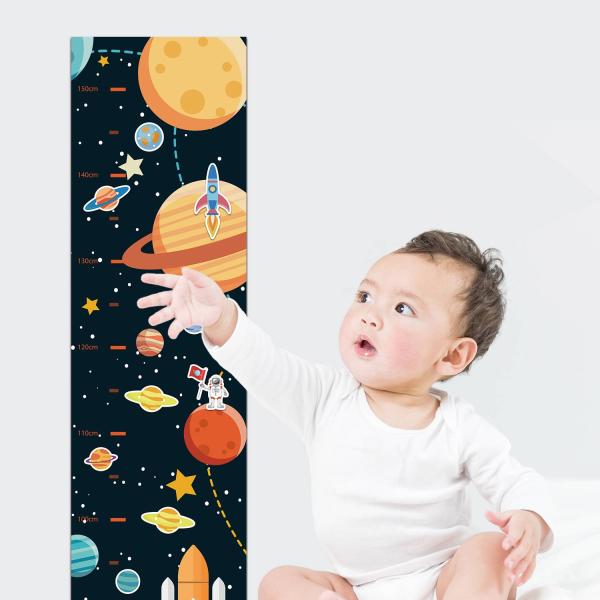 Children Educational Learning Products Removable Dry Erase Growth Chart Poster
