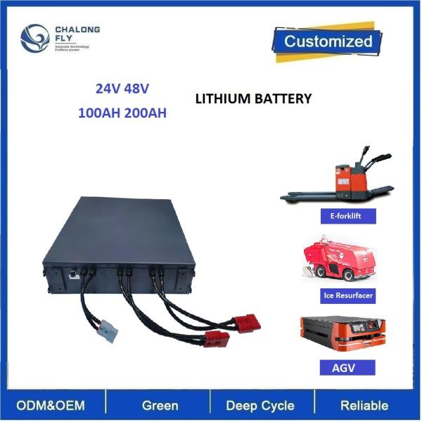 CLF Electric Forklift Lifepo4 Lithium Battery Packs OEM 48V 200Ah 300Ah 50Ah For