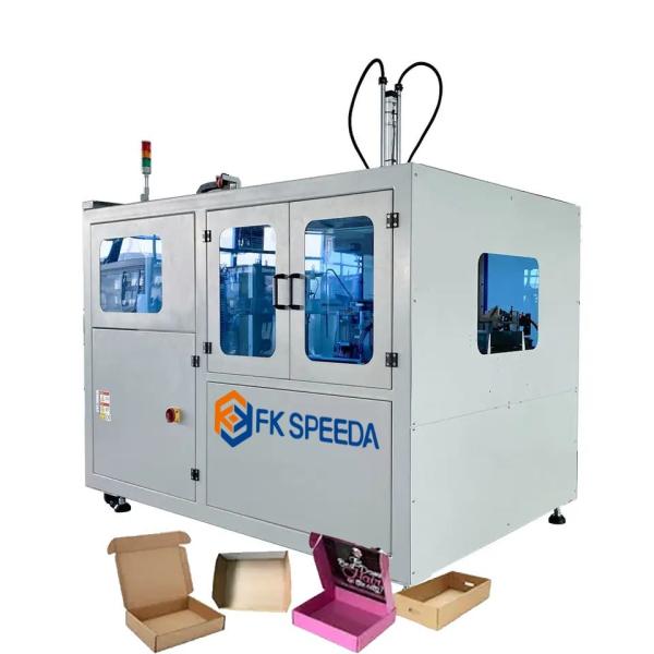 500 kg FKT-10 Erecting Forming Sealing Packing Ce Box Folding Erector Machine