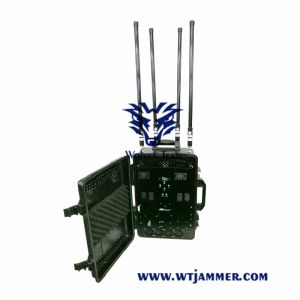 Cheap Portable Signal Jammer Efficient Range Radius Up To 200 Meters Long Lifetime for sale