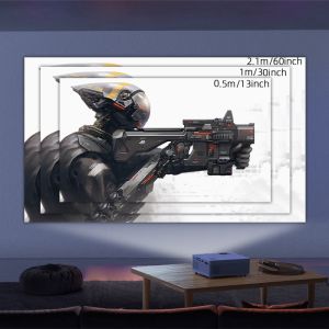 Durable 4K Mini WiFi Phone Projector , Multiscene Mini Projector Mobile Connect