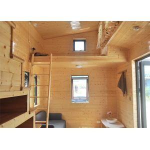 Prefabricated Tiny House With 110/220V/240v Electrical Glass Wool And PU