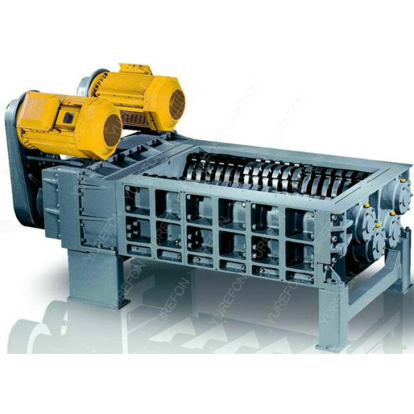 Powerful Double Axis Waste Rubber Tyre Recycling Machine SN - DS - 1500