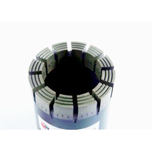 Impregnated Diamond Core Bits PQ For Rock / Mineral Exploration Industrial