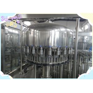 China 2750 * 2180 * 2200mm Fruit Juice PET Bottle Filling Line With CAD Drawing on sale