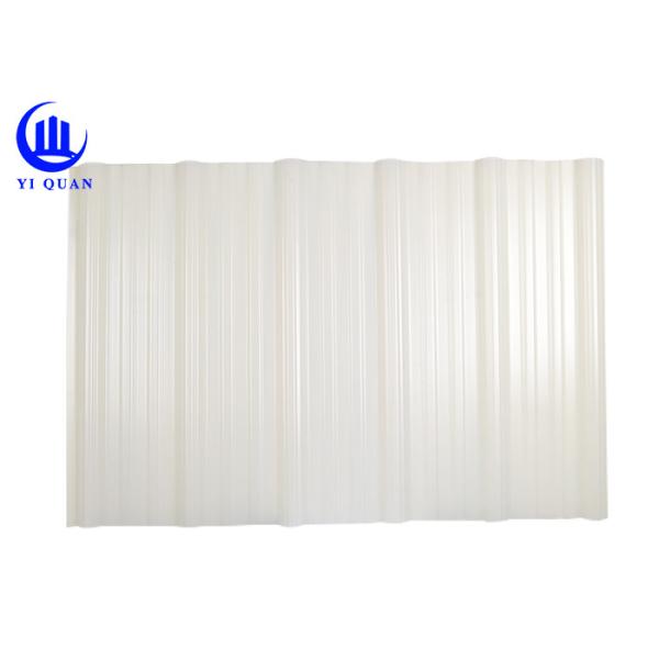Quality Fast Installation Customized Corrugated Polycarbonate Glass Sheet For Sheds Villa wholesale