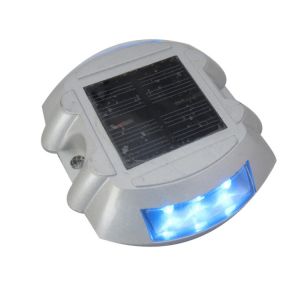 Solar Road Stud IP68 Certification and in White Yellow Red Blue or Green