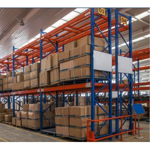 Blue Color Adjust Heavy Duty Pallet Racks / Warehouse Storage Systems