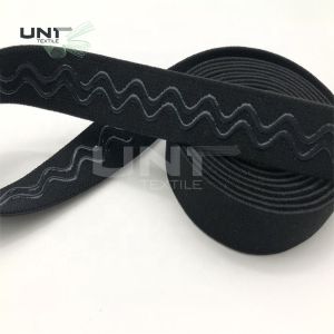 Silicone Braided Elastic Band Fusible Interlining Anti Slip