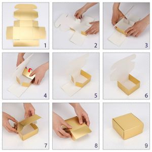 Foldable Custom Small Folding Carton Packaging Box For Medicine Cosmetic Paper