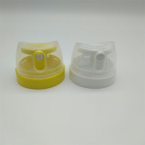 Aerosol Spray Cap Customizable Overcap with Tamper-Evident Seal for Branded