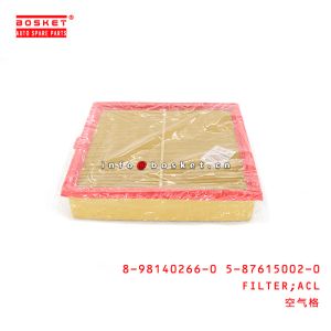Cheap 8-98140266-0 5-87615002-0 Air Cleaner Filter 8981402660 5876150020 Suitable for ISUZU D-MAX for sale