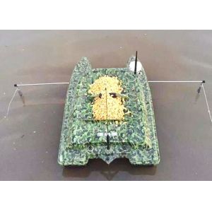 Remote Control Catamaran Bait Boat DEVC-308M3 camouflage ABS Engineering