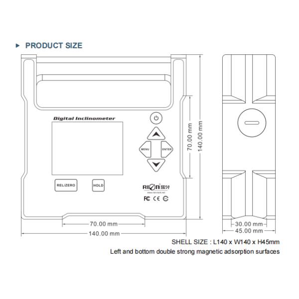 High Accuracy Digital Inclinometer The State-of-the-Art Tool for Angle Measurement